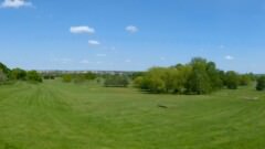 From the south boudary of the golf course wher the spinney meets Hardingstone woods.